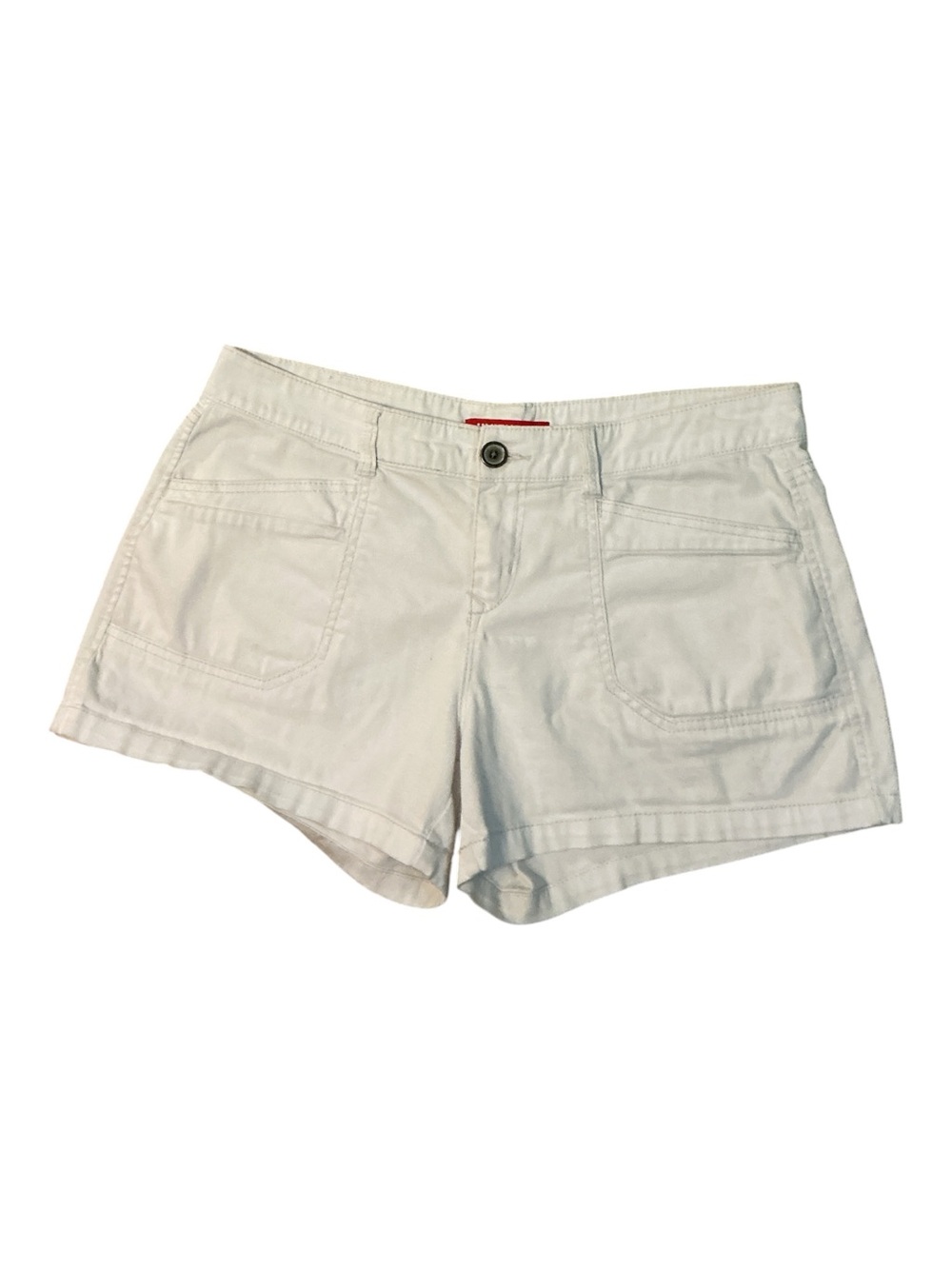 UNIONBAY White Women's Jean Shorts with Front Pockets